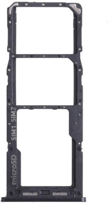 SPAREWARE Sim Card Tray(Compatible With Samsung Galaxy A22 4G : Black)