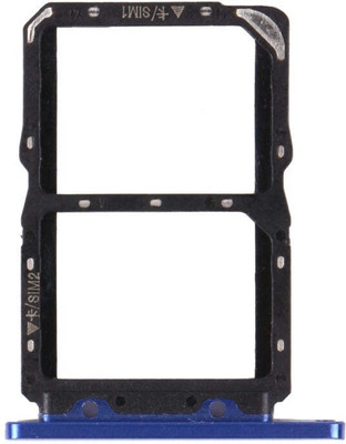 spareology Sim Card Tray(Compatible With Nova 5T Blue)