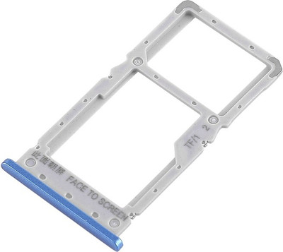 MAXOUT Sim Card Tray(Compatible With for Xiaomi Redmi Note 6 Pro (Blue))