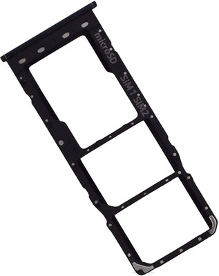 SPAREWARE Sim Card Tray(Compatible With Samsung Galaxy A10s : Black)