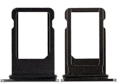 Sandreezz Sim Card Tray(Compatible With Apple iPhone 8 Plus - Black)