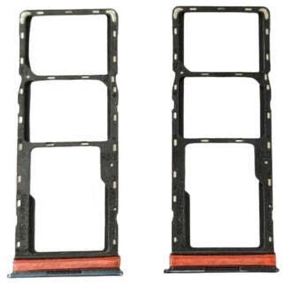 Sparevilla Sim Card Tray(Compatible With Tecno Spark 10 4G - Black)