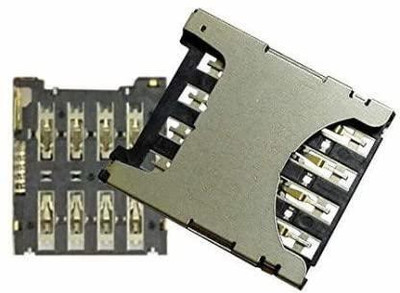 spareology Sim Card Tray(Compatible With Moto G4 Plus : Black)