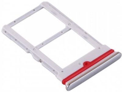 spareology Sim Card Tray(Compatible With Mi 10 Lite 5G Silver)
