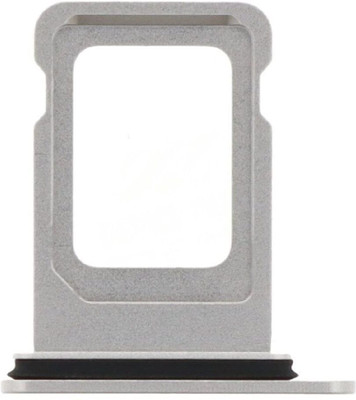 Sparevilla Sim Card Tray(Compatible With Iphone 14 Plus : White)