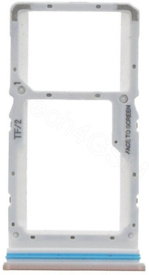 Tech4GSM Sim Card Tray(Compatible With Redmi 10X Pro 5G White)