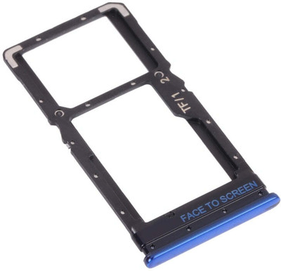 Shockware Sim Card Tray(Compatible With Poco X3 Pro Blue)