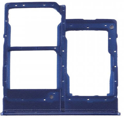 spareology Sim Card Tray(Compatible With Samsung Galaxy A20E Blue)