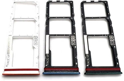 spareology Sim Card Tray(Compatible With Moto G04S Green)