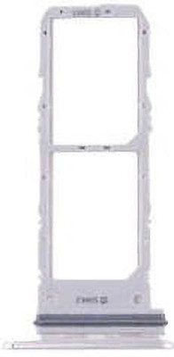 Sparevilla Sim Card Tray(Compatible With Samsung Galaxy Note 10 -Silver)