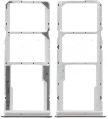 Sandreezz Sim Card Tray(Compatible With Xiaomi Redmi Note 10s - Silver)
