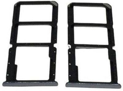FixHub Sim Card Tray(Compatible With Oppo F19 Pro Plus 5g Sim Card Slot Holder Replacement Sim Tray : BLACK)