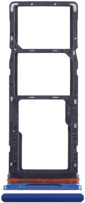 Zeflotech Sim Card Tray(Compatible With Tecno Pop 5 Pro -Blue)