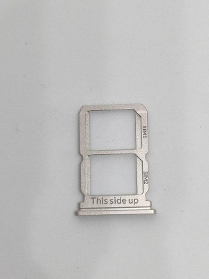 spareology Sim Card Tray(Compatible With 5T : white)