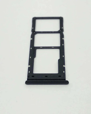spareology Sim Card Tray(Compatible With Infinix S4 (X626) : Black)