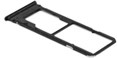 VRAVMO Sim Card Tray(Compatible With VIVO Y18E (BLACK))