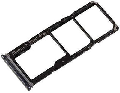 spareology Sim Card Tray(Compatible With Samsung Galaxy A9 2018 Black)