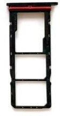 spareology Sim Card Tray(Compatible With Moto G22 : Black)
