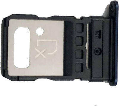 spareology Sim Card Tray(Compatible With Moto Edge (2021) (Black))