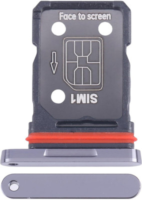 VRAVMO Sim Card Tray(Compatible With ONEPLUS 12 5G (BLACK))