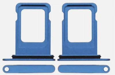 Sandreezz Sim Card Tray(Compatible With Apple iPhone 13 Mini - Blue)