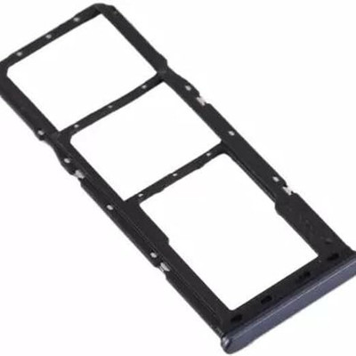 Docile Sim Card Tray(Compatible With OPPO F19 PRO PLUS 5G : FLUID BLACK (GREY))