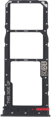 HopShop Sim Card Tray(Compatible With Motorola Moto G32 Sim Tray Holder : Black)