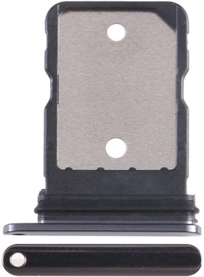 spareology Sim Card Tray(Compatible With Pixel 8 Pro Obsidian Black)
