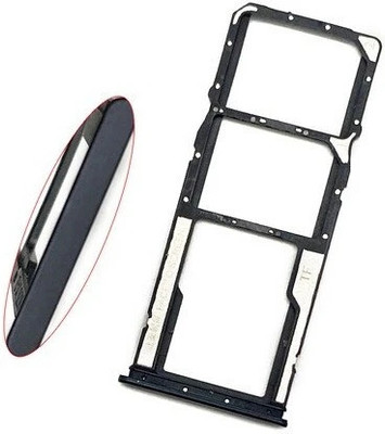 MAHAGURU Sim Card Tray(Compatible With Xiaomi Poco M4 Pro 4G :Power Black)