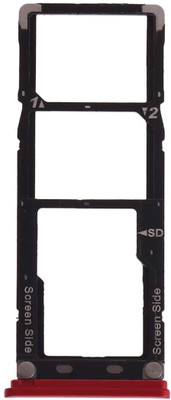 SPAREWARE Sim Card Tray(Compatible With Tecno In5 - Red)