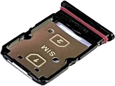 VRAVMO Sim Card Tray(Compatible With INFINIX HOT 20 5G X666 (BLACK))