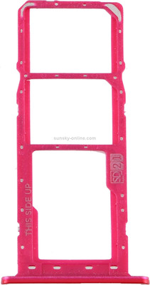 anonbasics SD Card Tray(Compatible With Moto E6s/ E6 Plus Red)