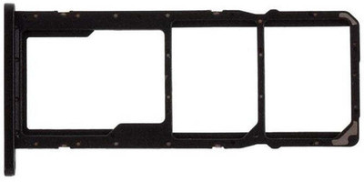 spareology Sim Card Tray(Compatible With Honor 9A Black)