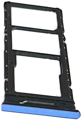 VRAVMO Sim Card Tray(Compatible With INFINIX SMART 6 PLUS X6823 (BLUE))