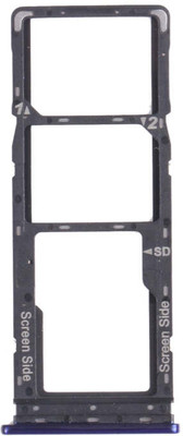 Shockware Sim Card Tray(Compatible With Tecno Camon 17 Pro CG8 Malibu Blue)