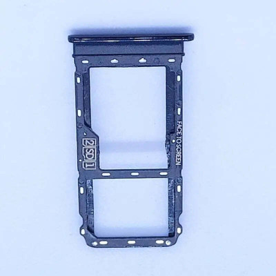 spareology Sim Card Tray(Compatible With Moto G8 Plus : Blue)