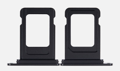 Sandreezz Sim Card Tray(Compatible With Apple iPhone 15 Plus - Black)