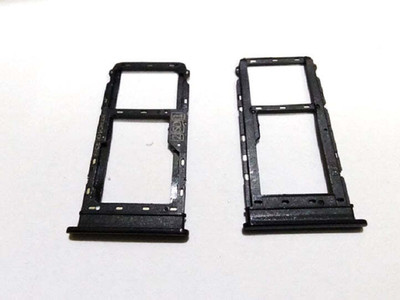 Shockware Sim Card Tray(Compatible With Moto G8 Plus Dark Blue)