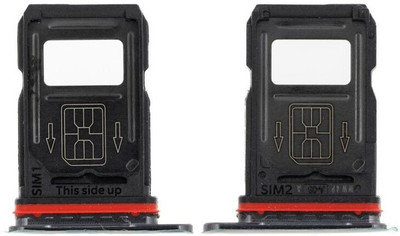 Sandreezz Sim Card Tray(Compatible With OnePlus 7T Pro - Grey)