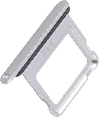 Hynaty Sim Card Tray(Compatible With IPHONE 16 / 16 PLUS (SILVER))