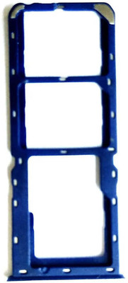 spareology Sim Card Tray(Compatible With Realme C1Navy Blue)