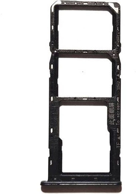 Shockware Sim Card Tray(Compatible With Oppo A5s Black)