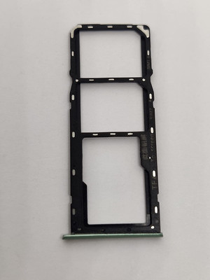 Shockware Sim Card Tray(Compatible With Realme C15 Qualcomm Silver)