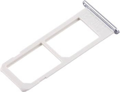 SPAREWARE Sim Card Tray(Compatible With Samsung Galaxy S6 Edge Plus -Silver)