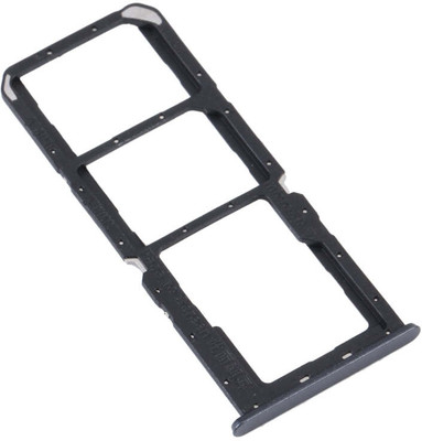 Shockware Sim Card Tray(Compatible With Realme C30 Black)