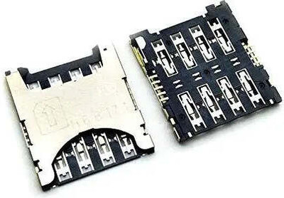 spareology Sim Card Tray(Compatible With Moto G4 Plus 32GB : White)