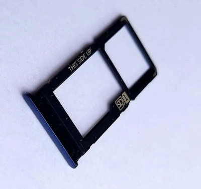 spareology Sim Card Tray(Compatible With Moto G 5G Plus : Blue)
