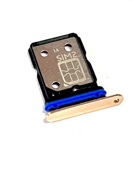 VRAVMO Sim Card Tray(Compatible With VIVO V23 5G (SUNSHINE GOLD))