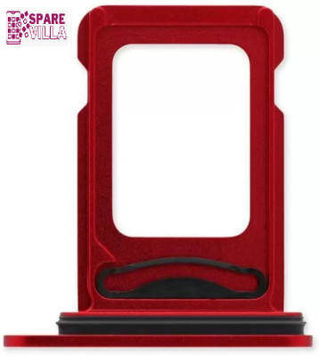 Sparevilla Sim Card Tray(Compatible With IPHONE 13 MINI (RED))