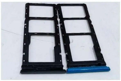 spareology Sim Card Tray(Compatible With Infinix Note 12 5G (X671) : Black)
